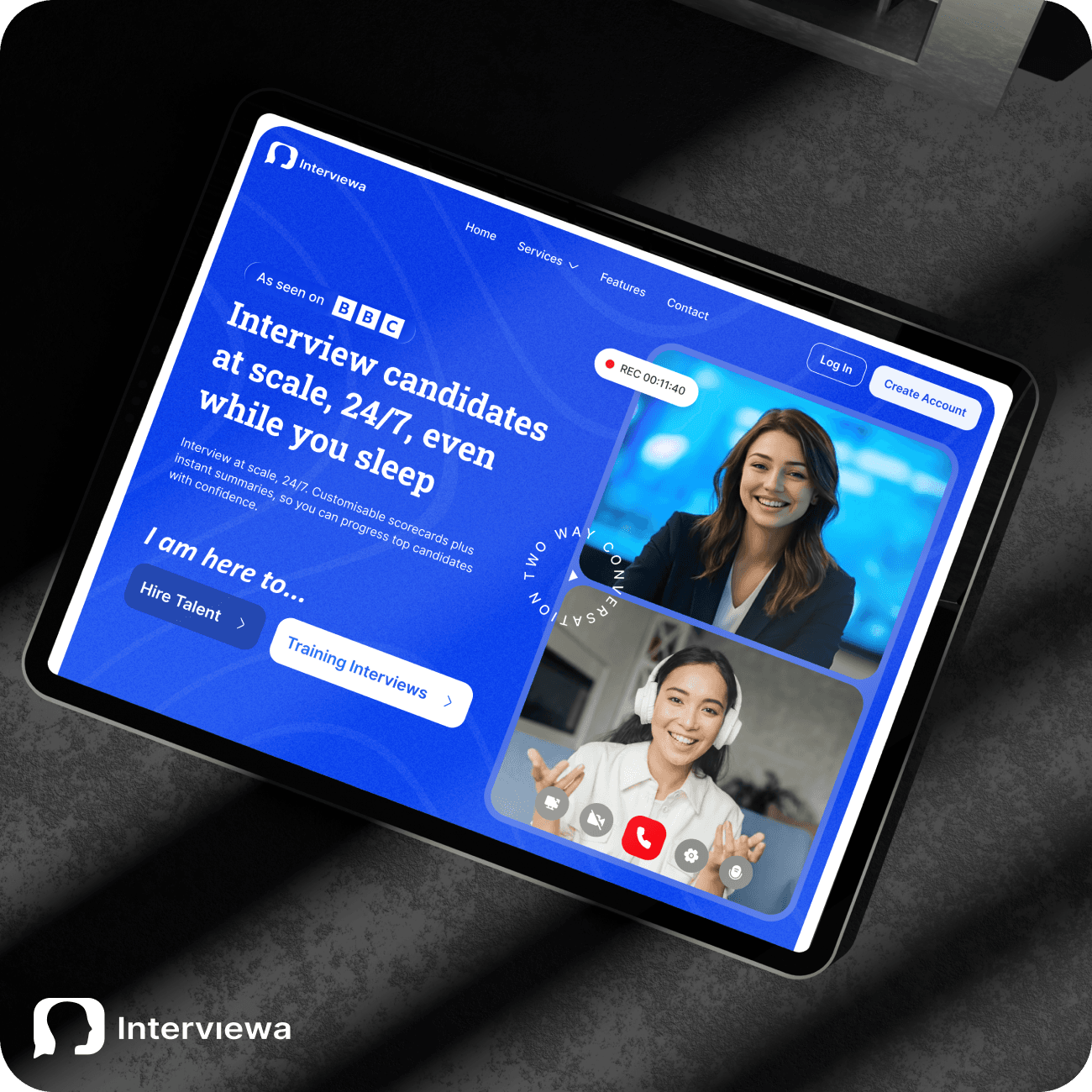 Interviewa, AI interviewing platform
